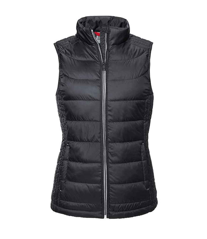 Russell Athletic Ladies Nano Padded Bodywarmer 441F - Black