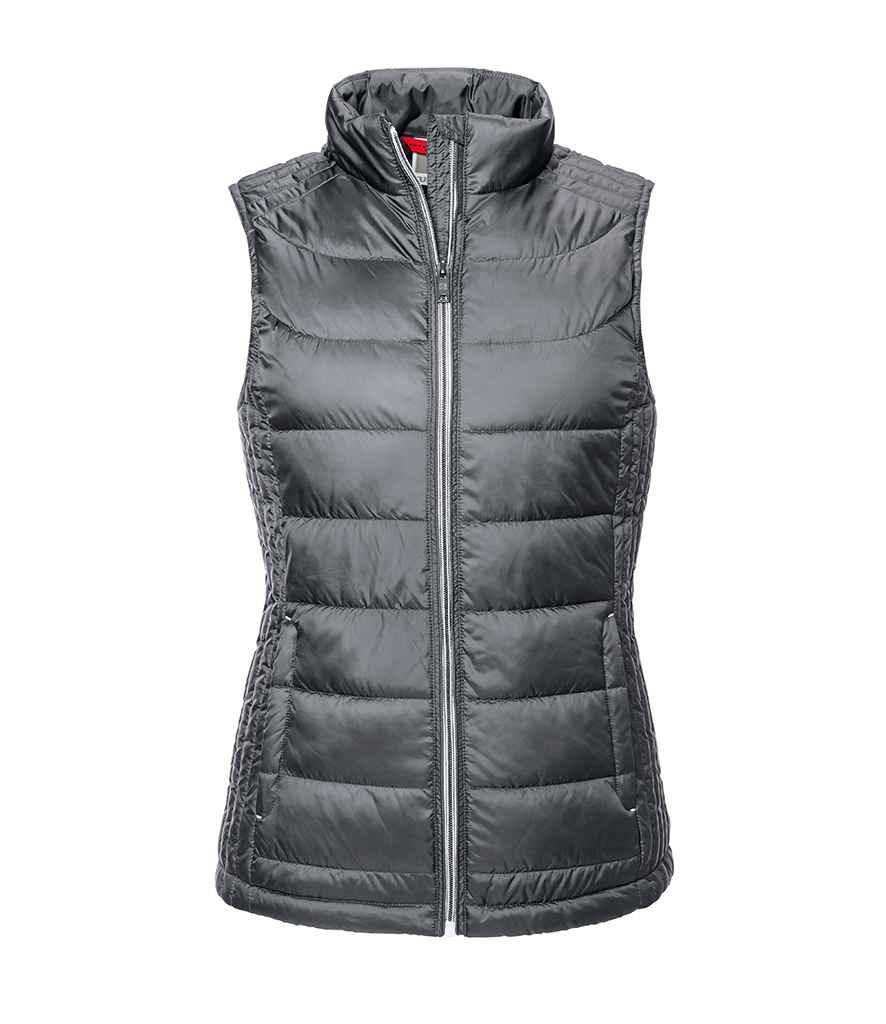 Russell Athletic Ladies Nano Padded Bodywarmer 441F - Iron