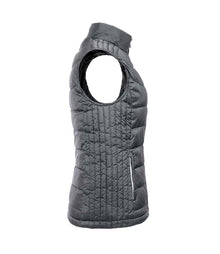 Russell Athletic Ladies Nano Padded Bodywarmer 441F - 441F Iron Side