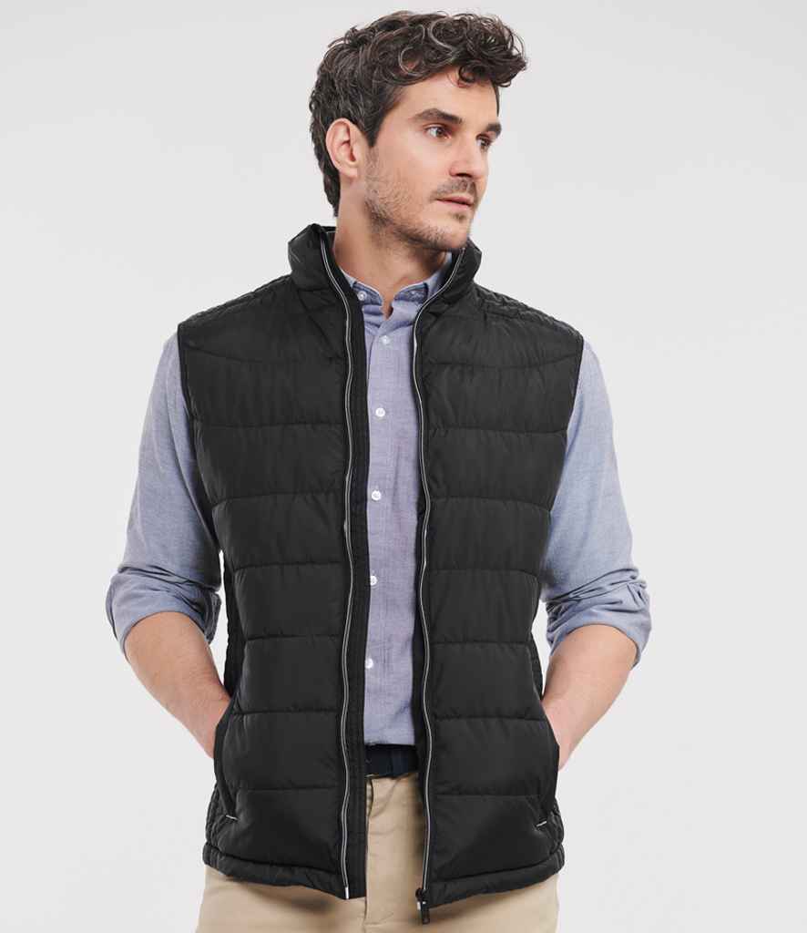 Russell Athletic Nano Padded Bodywarmer 441M - 441M Black Model