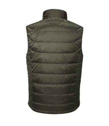 Russell Athletic Nano Padded Bodywarmer 441M - 441M Dark Olive Back