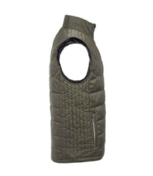 Russell Athletic Nano Padded Bodywarmer 441M - 441M Dark Olive Side