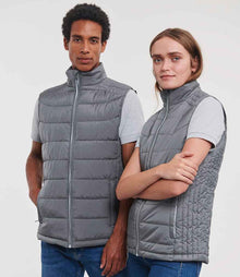 Russell Athletic Nano Padded Bodywarmer 441M - 441M Iron Model