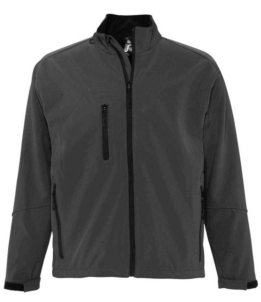 SOL'S Relax Soft Shell Jacket 46600 - Charcoal
