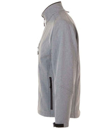 SOL'S Relax Soft Shell Jacket 46600 - 46600 Grey Marl Side