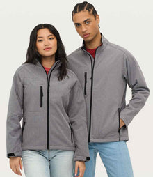 SOL'S Relax Soft Shell Jacket 46600 - 46600 Grey Marl Model