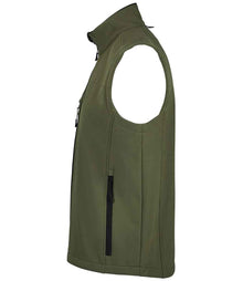 SOL'S Rallye Soft Shell Bodywarmer 46601 - 46601 Army Side