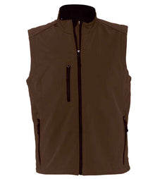 SOL'S Rallye Soft Shell Bodywarmer 46601 - Dark Chocolate