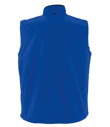 SOL'S Rallye Soft Shell Bodywarmer 46601 - 46601 Royal Blue Back