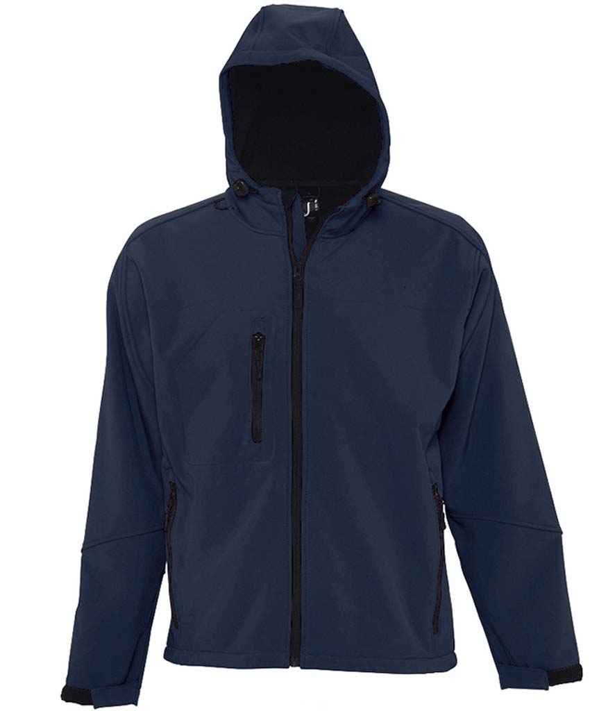 SOL'S Replay Hooded Soft Shell Jacket 46602 - French Navy