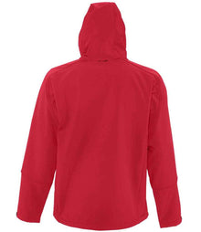SOL'S Replay Hooded Soft Shell Jacket 46602 - 46602 Pepper Red Back