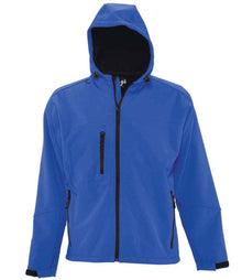 SOL'S Replay Hooded Soft Shell Jacket 46602 - Royal Blue