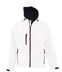 SOL'S Replay Hooded Soft Shell Jacket 46602 - White