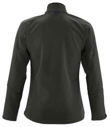 SOL'S Ladies Roxy Soft Shell Jacket 46800 - 46800 Charcoal Back