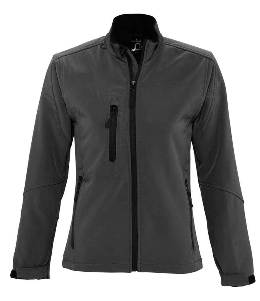 SOL'S Ladies Roxy Soft Shell Jacket 46800 - Charcoal