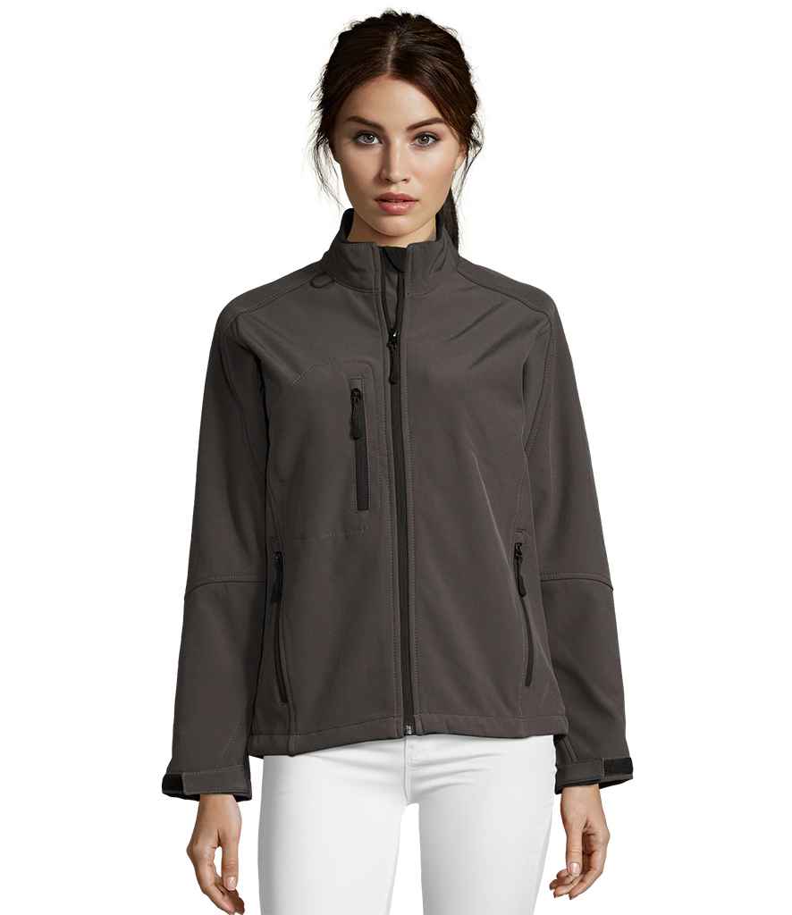 SOL'S Ladies Roxy Soft Shell Jacket 46800 - 46800 Charcoal Model