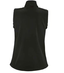 SOL'S Ladies Rallye Soft Shell Bodywarmer 46801 - 46801 Black Back