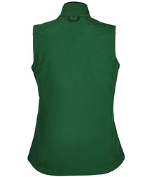 SOL'S Ladies Rallye Soft Shell Bodywarmer 46801 - 46801 Bottle Green Back