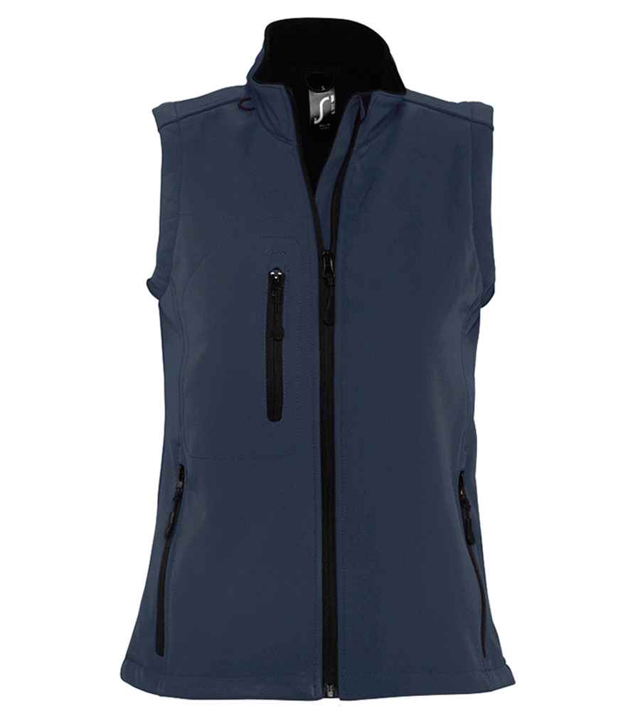 SOL'S Ladies Rallye Soft Shell Bodywarmer 46801 - French Navy
