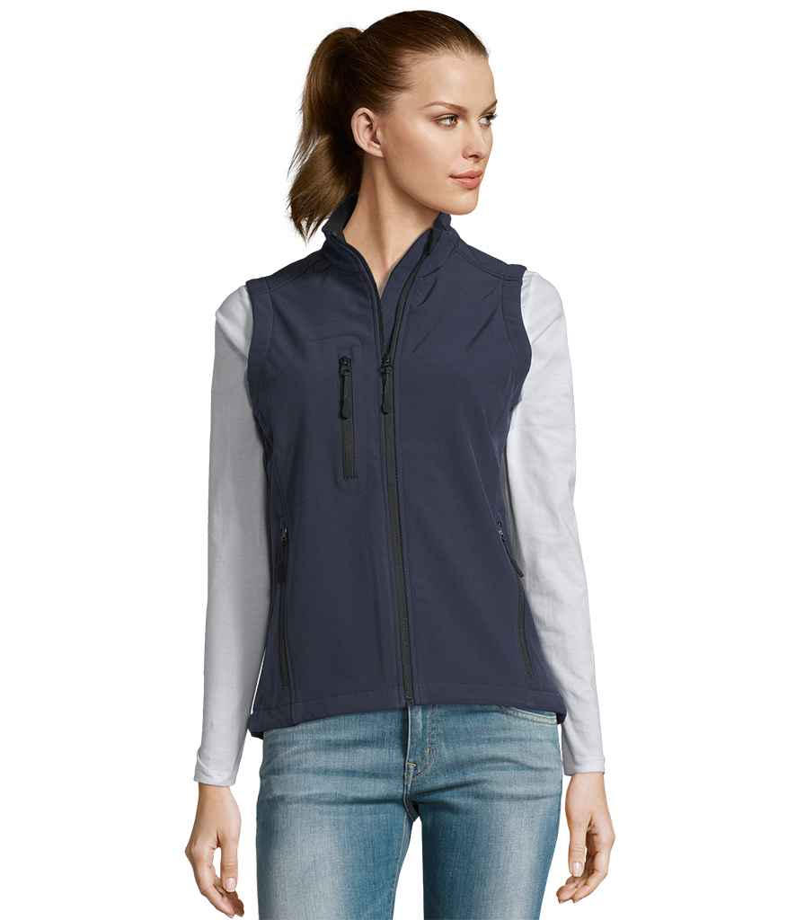 SOL'S Ladies Rallye Soft Shell Bodywarmer 46801 - 46801 French Navy Model