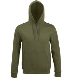 SOL'S Unisex Snake Hooded Sweatshirt 47101 - Army