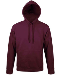 SOL'S Unisex Snake Hooded Sweatshirt 47101 - Burgundy