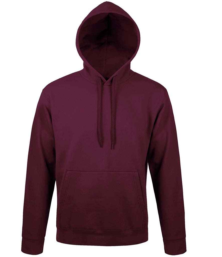 SOL'S Unisex Snake Hooded Sweatshirt 47101 - Burgundy