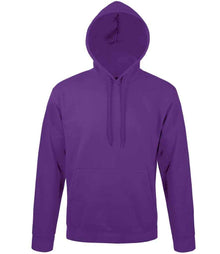 SOL'S Unisex Snake Hooded Sweatshirt 47101 - Dark Purple