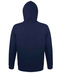 SOL'S Unisex Snake Hooded Sweatshirt 47101 - 47101 French Navy Back