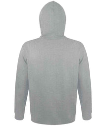 SOL'S Unisex Snake Hooded Sweatshirt 47101 - 47101 Grey Marl Back