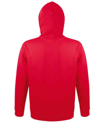 SOL'S Unisex Snake Hooded Sweatshirt 47101 - 47101 Red Back