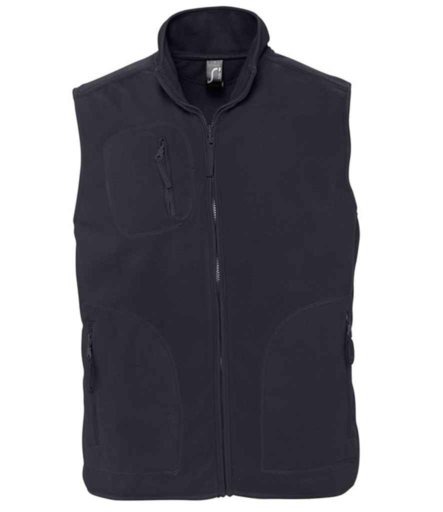 SOL'S Unisex Norway Fleece Bodywarmer 51000 - Charcoal