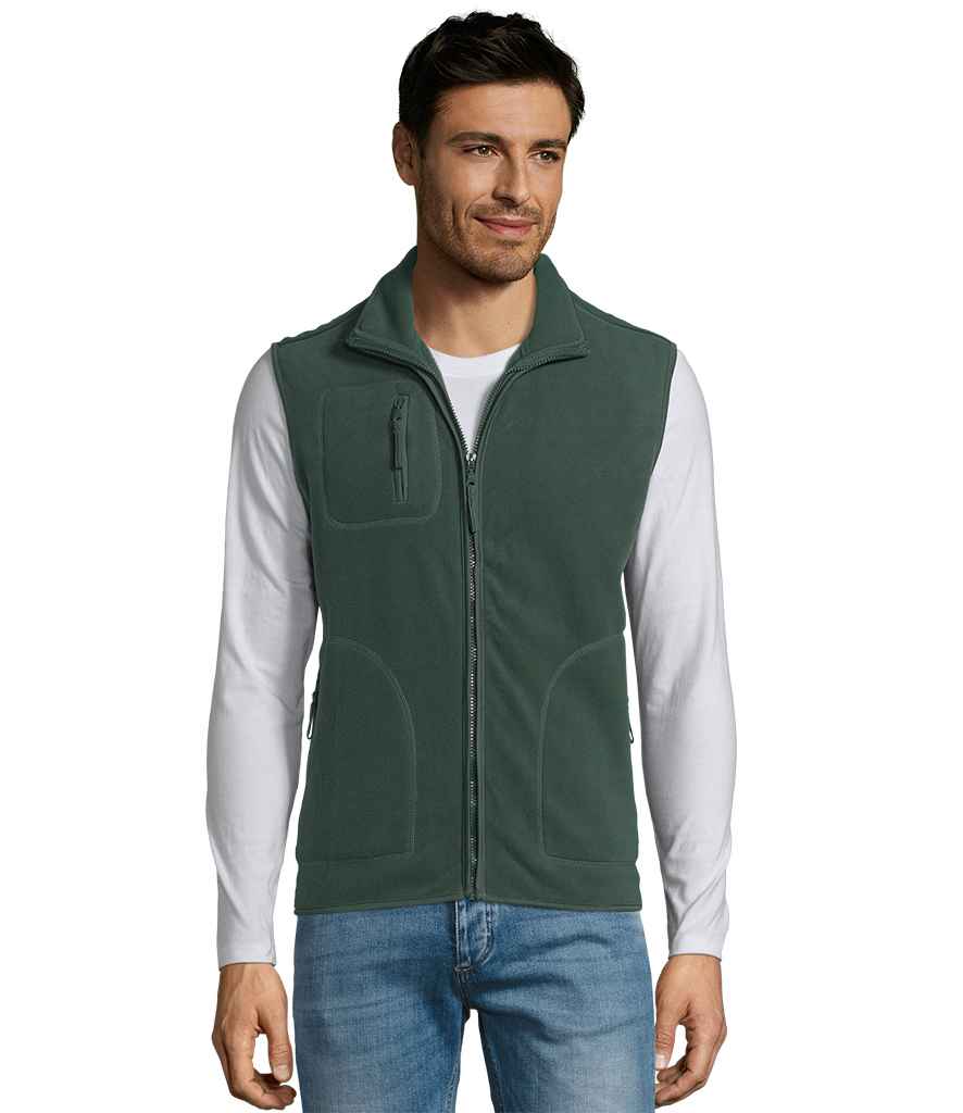 SOL'S Unisex Norway Fleece Bodywarmer 51000 - 51000 Green Model