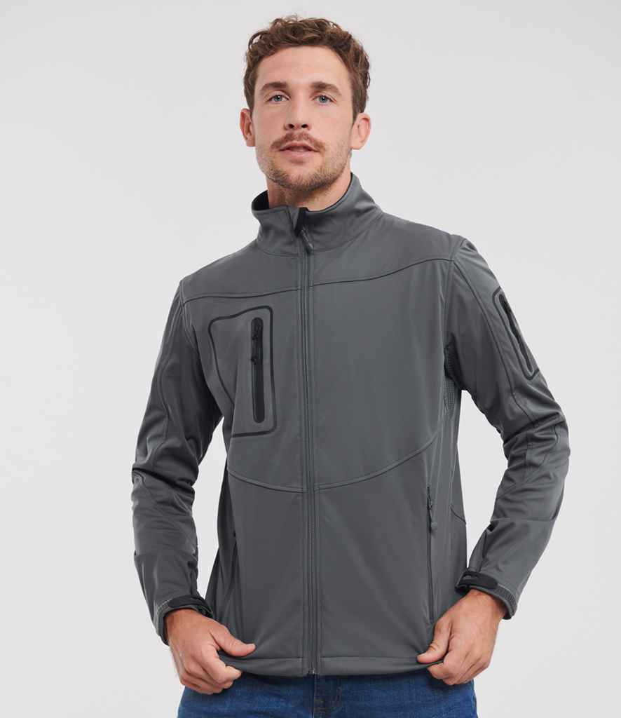 Russell Athletic Sports Shell 5000 Jacket 520M - 520M Titanium Model