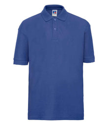 Russell Athletic Kids Poly/Cotton Piqué Polo Shirt 539B - Bright Royal