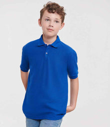 Russell Athletic Kids Poly/Cotton Piqué Polo Shirt 539B - 539B Bright Royal Model