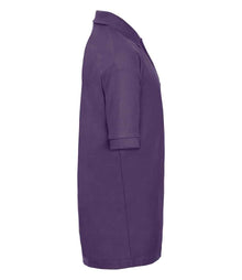 Russell Athletic Kids Poly/Cotton Piqué Polo Shirt 539B - 539B Purple Side