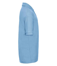 Russell Athletic Kids Poly/Cotton Piqué Polo Shirt 539B - 539B Sky Blue Side