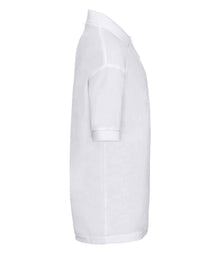 Russell Athletic Kids Poly/Cotton Piqué Polo Shirt 539B - 539B White Side