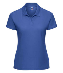 Russell Athletic Ladies Classic Poly/Cotton Piqué Polo Shirt 539F - Bright Royal