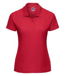 Russell Athletic Ladies Classic Poly/Cotton Piqué Polo Shirt 539F - Classic Red