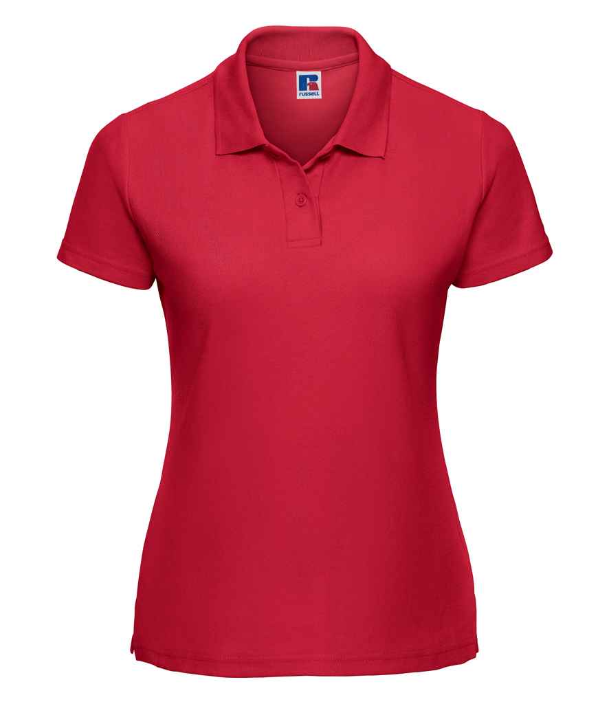 Russell Athletic Ladies Classic Poly/Cotton Piqué Polo Shirt 539F - Classic Red