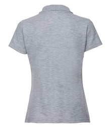 Russell Athletic Ladies Classic Poly/Cotton Piqué Polo Shirt 539F - 539F Light Oxford Back