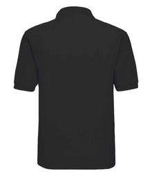 Russell Athletic Poly/Cotton Piqué Polo Shirt 539M - 539M Black Back
