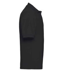 Russell Athletic Poly/Cotton Piqué Polo Shirt 539M - 539M Black Side