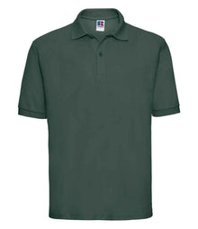 Russell Athletic Poly/Cotton Piqué Polo Shirt 539M - Bottle Green