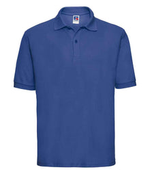 Russell Athletic Poly/Cotton Piqué Polo Shirt 539M - Bright Royal
