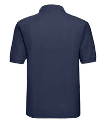 Russell Athletic Poly/Cotton Piqué Polo Shirt 539M - 539M French Navy Back
