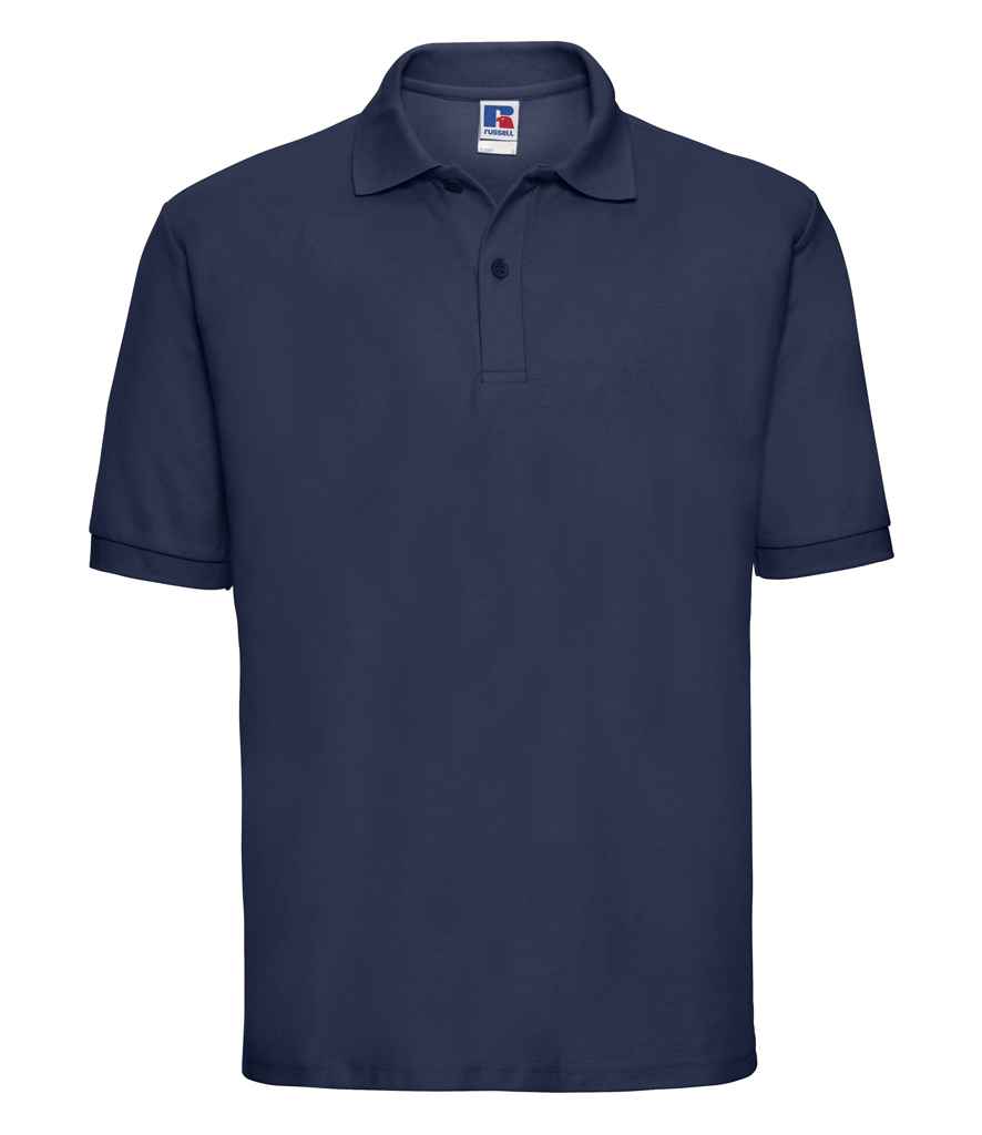 Russell Athletic Poly/Cotton Piqué Polo Shirt 539M - French Navy
