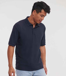 Russell Athletic Poly/Cotton Piqué Polo Shirt 539M - 539M French Navy Model